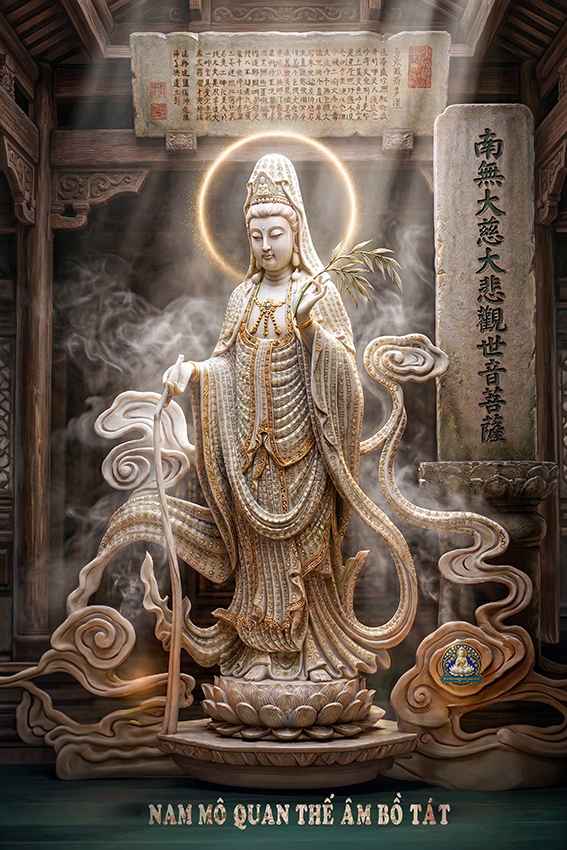 TRANH QUAN THẾ ÂM BỒ TÁT